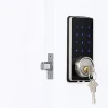 Wifi internet remote control touch screen bluetooth smart deadbolt door lock