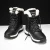 Import Winter Thermal Cotton Shoes Outdoor Anti Slip Fur Lining Fluffy Snow Boots For Women from China