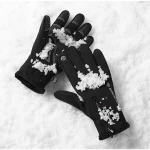 Winter Touch Screen Finger Motorbike Gloves Waterproof Leather Motorcycle Racing Gloves for Cycling