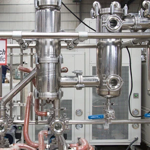 wiped film evaporator leaves oil steam distillation plant for mentha oil