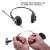 Import Wired Binaural Telephone Headset w/ Noise Canceling Mic and Volume Mute Control for Call Center and Landline deskphones A202 from China