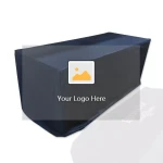 With your logo Black Spandex 6 ft TABLE CLOTHS/ Fitted Tablecloth Cover, Rectangular 6 Foot 72x30x30 Inches Table Cover