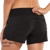 womens athletic sportswear with pocket fitness running shorts