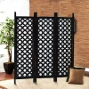 Wood Partition Stars Room dividers  Wooden Room Separators for Living Area