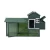 Import Wooden Backyard Poultry Hen House Chicken Coop - Green from China