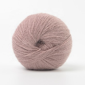 Wool and cashmere blended angora rabbit fur knitting yarn for sweater