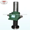worm gear screw jack lifts table with long thread screw