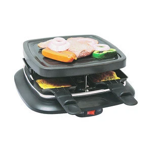 XJ-92261 Mini grill with Mechanical Control and suitable 4 people and non-stick coating 2018