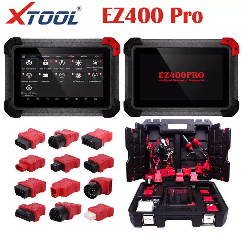 XTOOL EZ400 PRO Diagnostic Tool Full System Automatic Scanner EPB TPMS Reset Odometer Calibration Tool Free Update