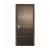 Import Yohome customized interior room door luxuries interior black door with aluminum strip decoration from China