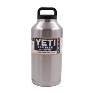 Yongkang 64 OZ vacuum insulated double wall 304 stainless steel water bottle