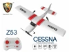 Z53 Glider Plane Remote Control Airplane Ready to Fly with 6-Axis Gyro Stabilizer, One-Key Return Function for Beginners