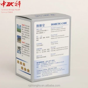 Zhongke new arrival product diabetic-care capsule dietary supplement blood sugar meter helper online direct marketing
