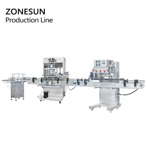 ZONESUN ZS-FAL180P5 Essential Oil Automatic Water Bottle Filling And Capping Machine For Small Bottle