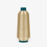 Polyester monofilament glod and silver Metallic lurex thread