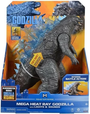 For sale Monsterverse Godzilla Vs Kong 13" Mega Heat Ray Godzilla Lights And Sounds