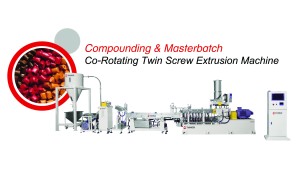 Compounding & Masterbatch Co-Rotating Twin Screw Extrusion Line
