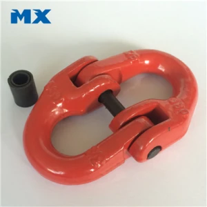 Chain connecting link hammer lock