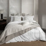 High quality Linen 4 pcs duvet cover set, PMCP2109002