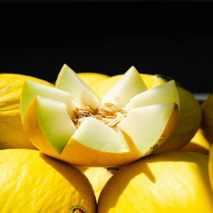 Premium Fresh Brazilian Melons Including Dino Melon, Piel de Sapo Melon, Yellow Melon, Galia Melon, Italian Cantaloupe.