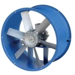 RA Axial Fan AMCA Axial Fans with Metal, Plastic Blades