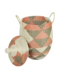 Handwoven storage basket