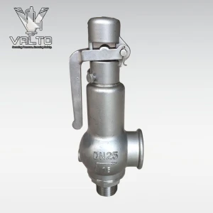 A28H-16P Threaded Full-Lift Safety Valve with Lever