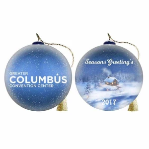 Custom Design Logo Promotional Christmas Ornaments