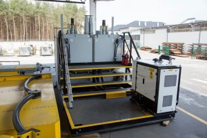 Equipment for the preparation of thermoplastics STiM Vulkan 1600