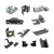 Import Custom Sheet Metal Parts Stainless Steel Stamping Parts from China