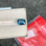 Top Quality Certified Natural 2.62 Blue Cobalt Spinel Cushion Cut Eye Clean Loose Gemstone Tanzania