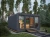 Import Frame Panel Modular House with 24 m² Terrace from Latvia