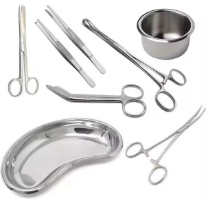 Stainless Steel Surgical Instrument Set – Medical Operating Tools Kit