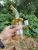 Import 10inch 14mm Joint Mushroom Shape Matrix Perc Glass Bong Amber Water Pipes from China