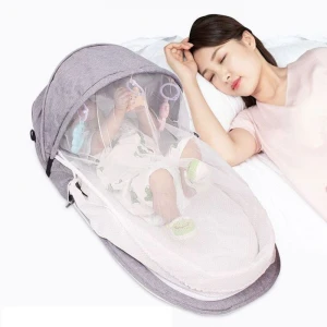 Baby Nest Bed Portable Crib Mosquito Net Travel Bed Infant Toddler Cotton Cradle for Newborn Baby Crib