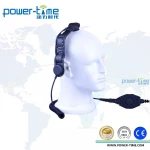 Helmet Built-In Headset Bone Conduction Headphone For Firefighter