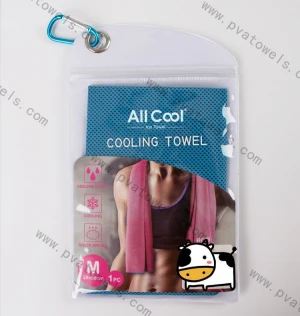 Sport cooling towel – Printed Valve Bag-SCT005