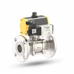 3 Piece Flange Ball Valve