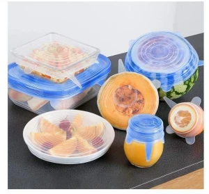 Reusable Durable Silicone Stretch Lids
