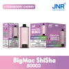 Wholesale JNR Big Mac Shisha 80K Strawberry Cherry