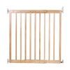 Two panels Extending wall mount wooden gate