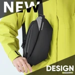 New men's chest bag casual fashion crossbody bag motorcycle backpack cycling waist pack sports shoulder bag