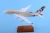 Import Metal Airplane Model Airbus380 Etihad Promotional Gift Craft Customized Logo Wooden Base 28cm from China