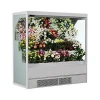 Flowers new cabinet store vertical refrigerated display cabinet flower refrigerator flower glass door commercial