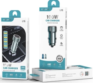 100W Metal Super Fast Car Charger