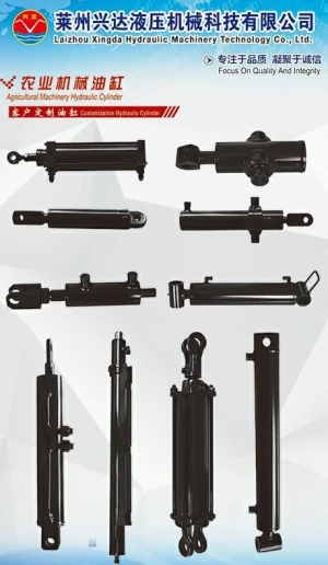Hydraulic cylinder for agriculture machine customization cylinders