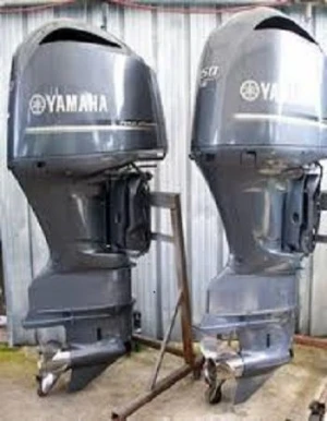 Used Yamaha 350HP 4 Strokes Outboard Motor Engine