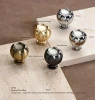 2711 Zinc Alloy Lotus Shape Single Hole Cabinet Drawer Knob