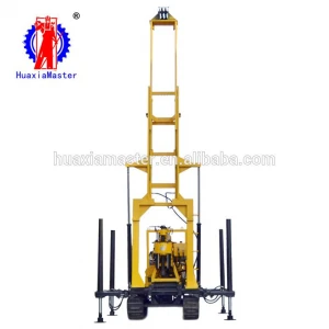 Huaxiamaster XYD-130 crawler hydraulic water well drilling rig strong horse power core testing drill machine equipment