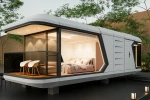 R10 Luxury Prefabricated Modular House 37.8㎡ 1 Bedroom Smart Container Home